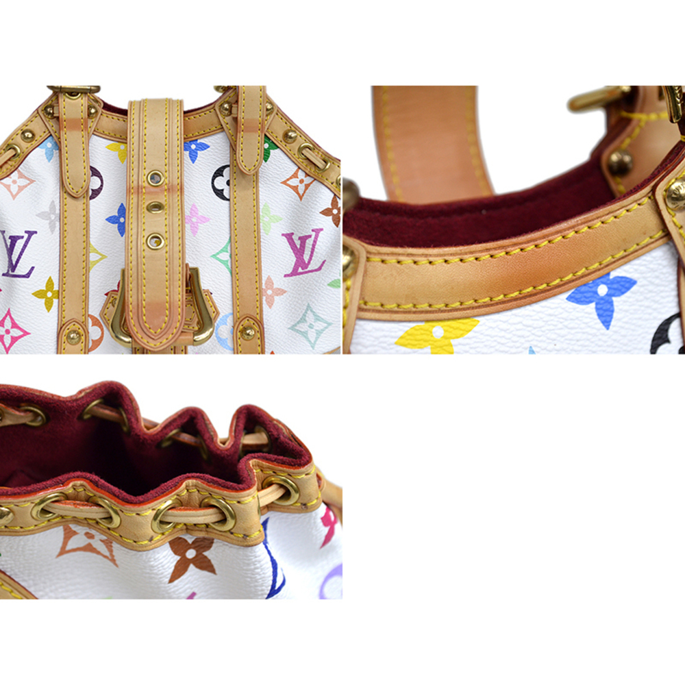 Louis Vuitton Theda PM Bag Messenger Bag Multicolor White - Picture 3 of 5